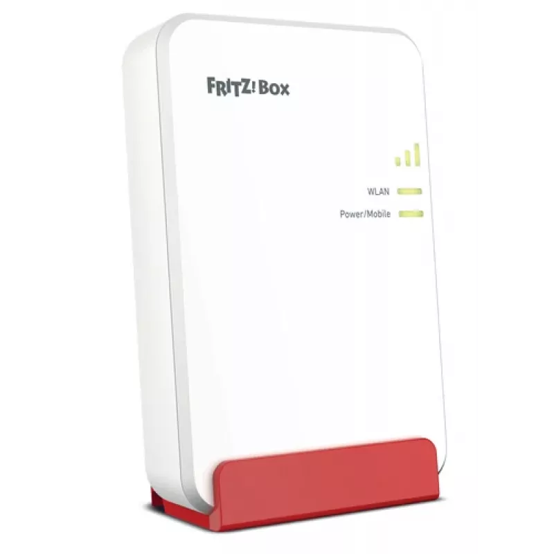 FRITZ!Box 6860 5G v2 5G/4G mobilais maršrutētājs ar Wi-Fi 6 divjoslu, Gigabit LAN, DECT bāzes staciju