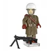 COBI Small Army Battle of the Bulge 1944 Būvbloķu komplekts, 75 gab., 1 ASV karavīra figūra