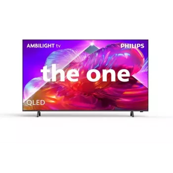 Philips 75PQS9001/12 75 collu QLED 4K Ultra HD Google TV ar 3-pusēju Ambilight, MiniLED, 120Hz, Dolby Vision & Atmos, VRR, ALLM, FreeSync Premium, G-Sync Compatible, 4x HDMI 2.1, 2x USB, Wi-Fi, Bluetooth 5.0, DVB-T/T2/C/S/S2, Pelēks
