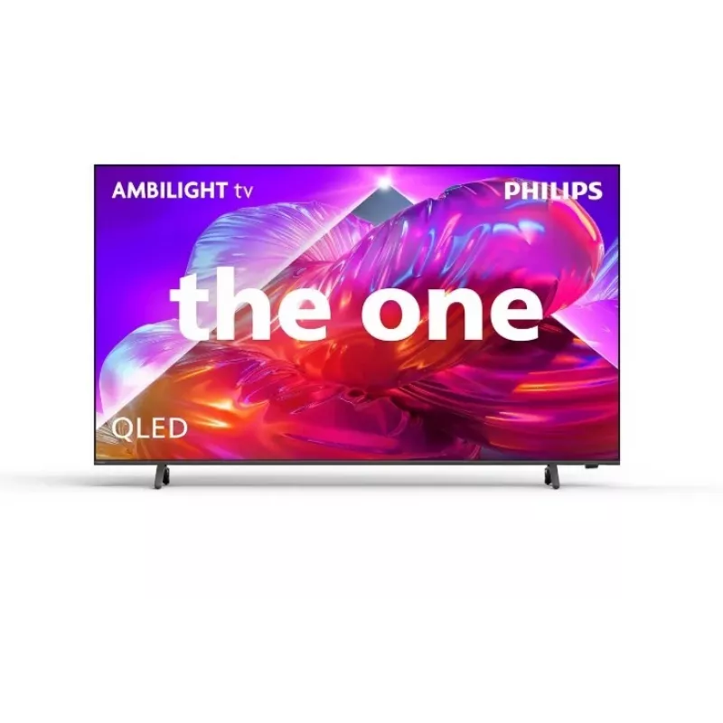 Philips 75PQS9001/12 75 collu QLED 4K Ultra HD Google TV ar 3-pusēju Ambilight, MiniLED, 120Hz, Dolby Vision & Atmos, VRR, ALLM, FreeSync Premium, G-Sync Compatible, 4x HDMI 2.1, 2x USB, Wi-Fi, Bluetooth 5.0, DVB-T/T2/C/S/S2, Pelēks