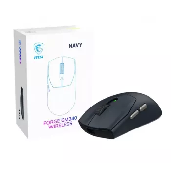 MSI Forge GM340 bezvadu spēļu pele Navy
