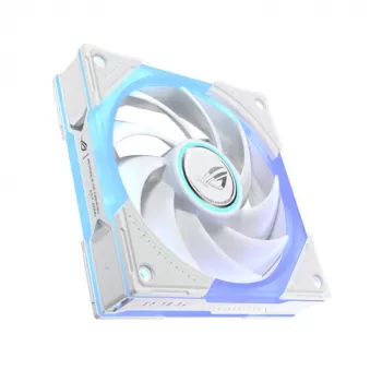 ASUS ROG Eurux GR120 ARGB ventilators White Edition, 120 mm, vienā iepakojumā
