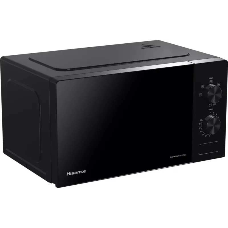 Hisense 741470 Brīvi stāvoša mikroviļņu krāsns 700W 20L Melna