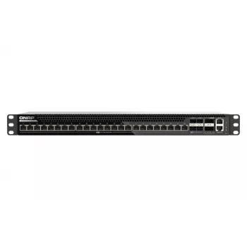 QNAP QSW-M7230-2X4F24T 30 portu Multi-Gigabit pārvaldāms slēdzis ar 2x100GbE QSFP28, 4x25GbE SFP28, 24x10GbE RJ45, Layer 3 Lite