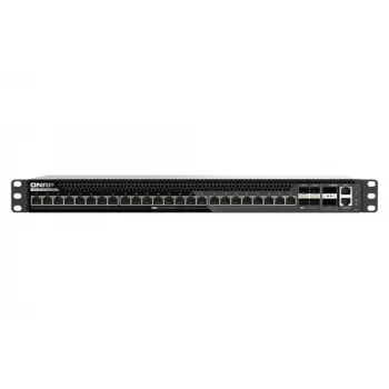 QNAP QSW-M7230-2X4F24T 30 portu Multi-Gigabit pārvaldāms slēdzis ar 2x100GbE QSFP28, 4x25GbE SFP28, 24x10GbE RJ45, Layer 3 Lite