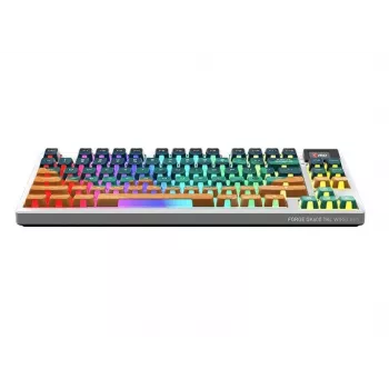 MSI Forge GK600 TKL bezvadu mehāniskā spēļu tastatūra - Mars US ANSI, tri-mode, hot-swappable Forge slēdži, per-key RGB, PBT taustiņu kapsulas