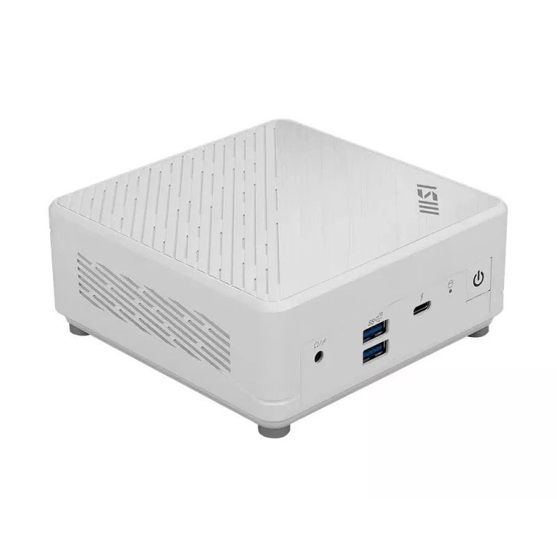 MSI Cubi 5 1M-614EU Mini dators - Intel Core 3 100U, 8GB RAM, 512GB SSD, Windows 11 Home, balts