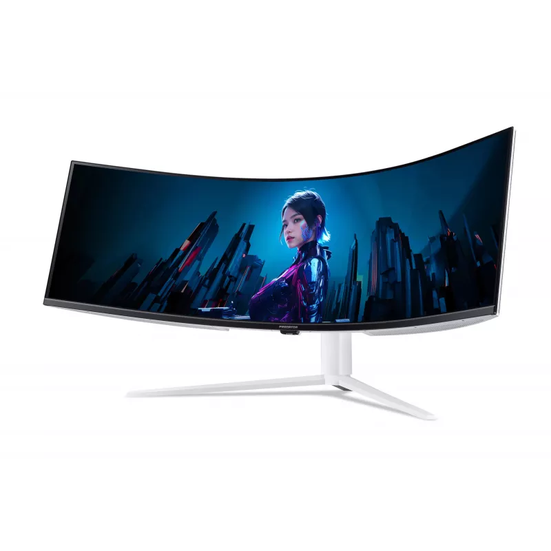 Acer Predator Z57A 57,1 collu izliekts 120Hz DQHD spēļu monitors (balts)