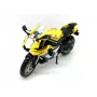 PULIO Motocikls MSZ 1/12 Yamaha YZF-R1 Dzeltens Lietais Modelis