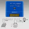 QOLTEC MPPT 15A Saules lādētāja kontrolieris 12V/24V LiFePO4, Gel, AGM, Flooded, Sealed Lead-Acid ar LCD un RS485