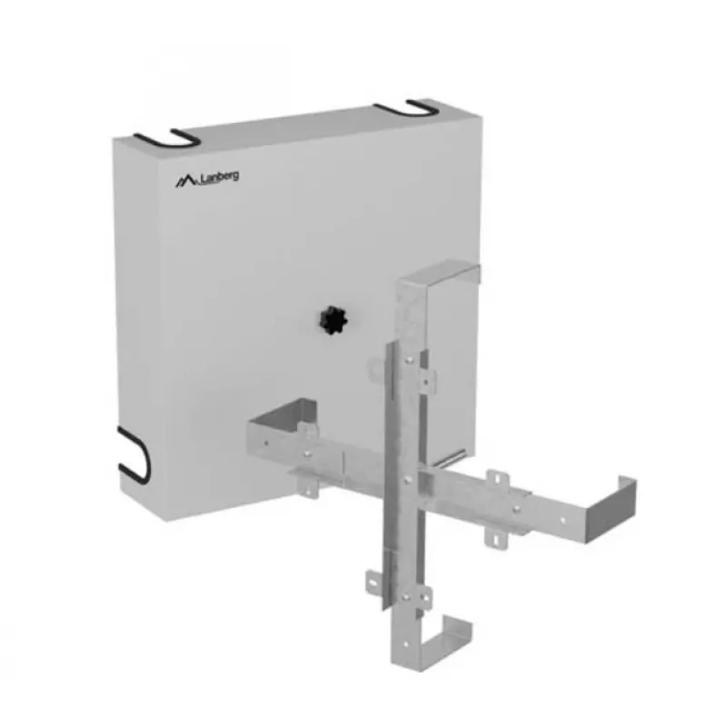 LANBERG kabeļu atslābuma uzglabāšanas kronšteins 400 x 400 mm - pelēks AK-3144-S