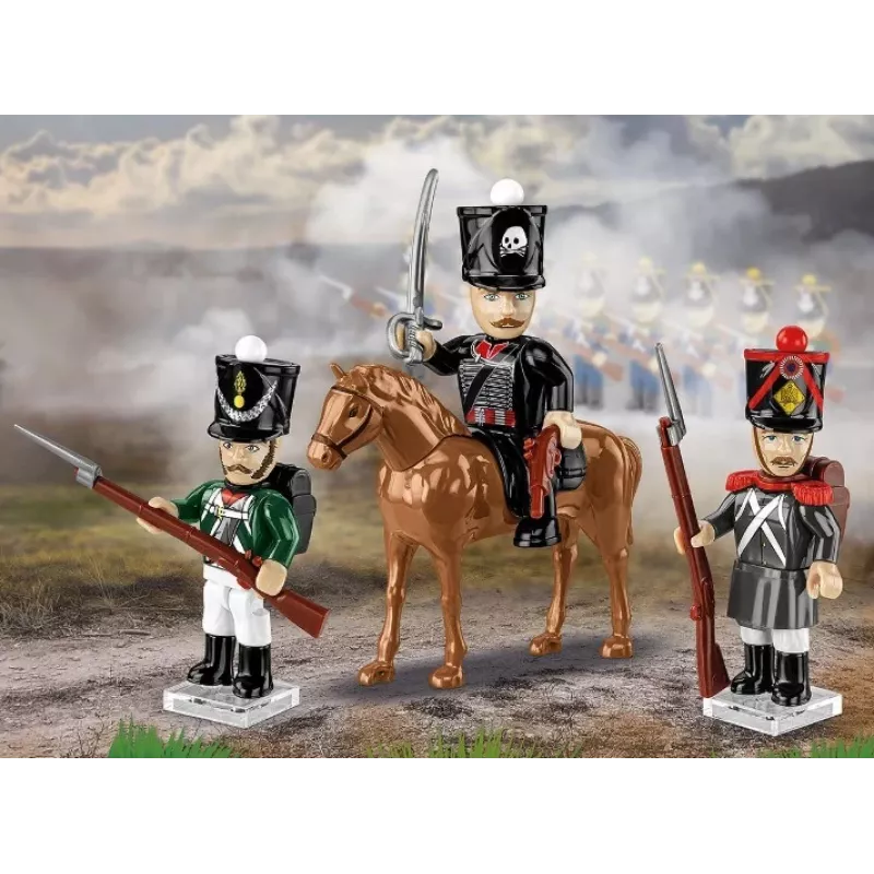 COBI KLOCKI Napoleona laikmeta karavīru celtniecības bloki minifigūras