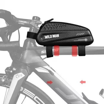 WILDMAN EX 1L velosipēda rāmja soma melna
