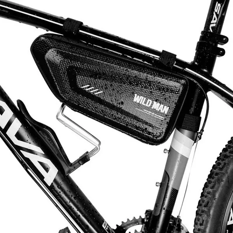 WILDMAN E4 velosipēda rāmja soma L 1.5L melna