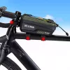 WILDMAN GX200 Velosipēda rāmja soma ar tālruņa turētāju, zaļa