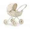 MILLY MALLY Leļļu ratiņi Dori NATURE - Dabīgs koks, klasisks skandināvu dizains, lellēm līdz 45 cm, vecumam no 12 mēnešiem