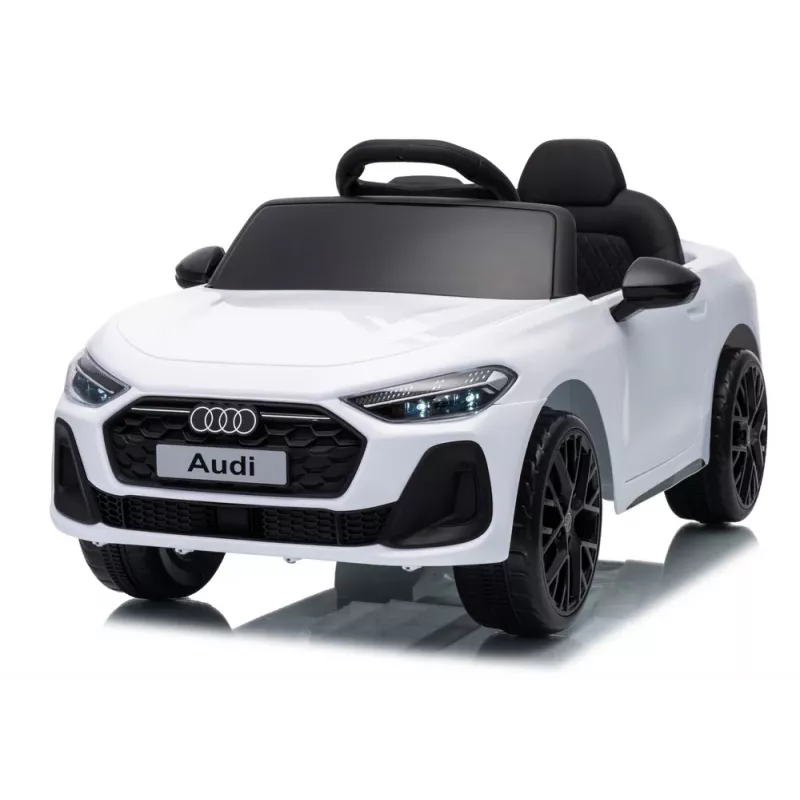 LEAN CARS Audi A5L HL788 12V bērnu elektromobilis ar tālvadību, balts