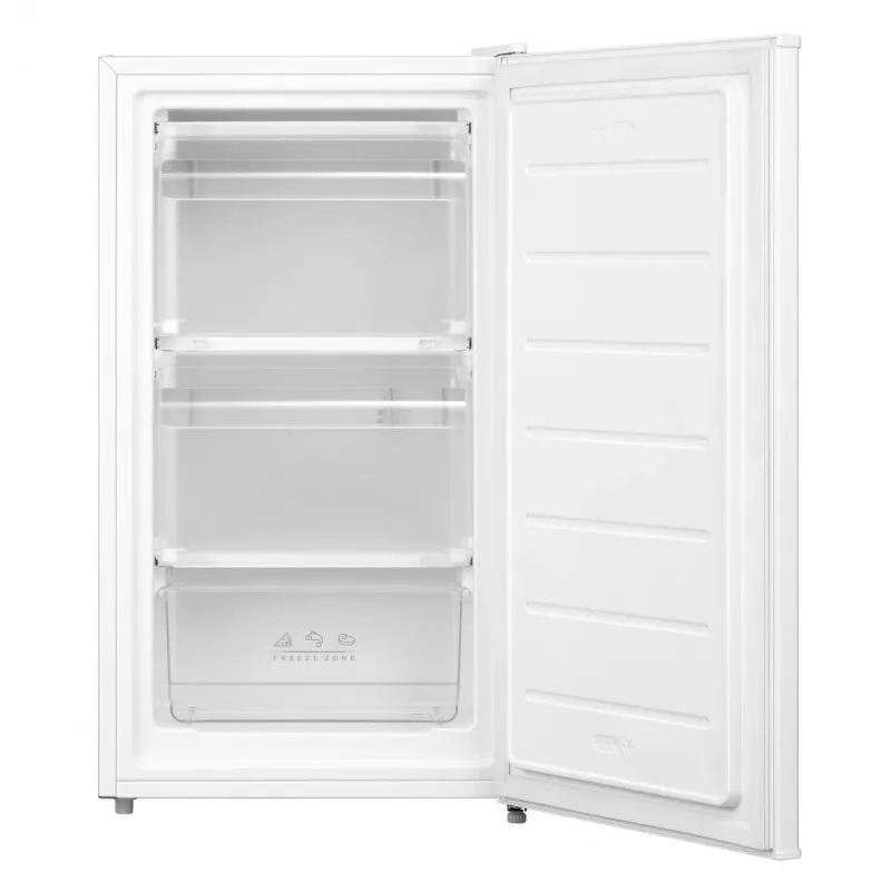 MIDEA MDRD99FZE01 stāvošais saldētājs, 85L neto, 3 atvilktnes, balts, brīvi stāvošs, energoefektivitātes klase F