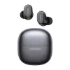 UGREEN WS220 TWS True Wireless Bluetooth 5.0 austiņas ar uzlādes futrāli, skārienvadību, IPX4 ūdensizturību, iebūvētu mikrofonu, 16h kopējo akumulatora darbības laiku - Melna