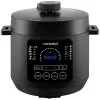 CONCEPT CK6001 Multivārs 5L 900W 10 programmas Nepiedegošs Melns/Nerūsējošais tērauds