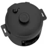 CONCEPT CK6001 Multivārs 5L 900W 10 programmas Nepiedegošs Melns/Nerūsējošais tērauds