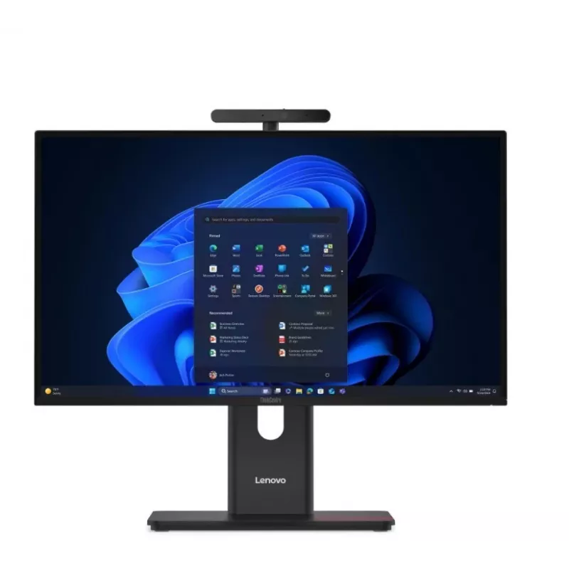 Lenovo ThinkCentre M90a G6 All-in-One PC 23,8 collu FHD Intel Core Ultra 7 265 16GB RAM 1TB SSD Windows 11 Pro Melns