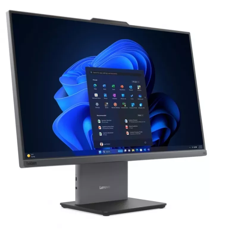Lenovo ThinkCentre neo 50a G5 27 collu All-in-One dators Intel Core 7 256V 16GB 512GB SSD Windows 11 Pro Luna Grey