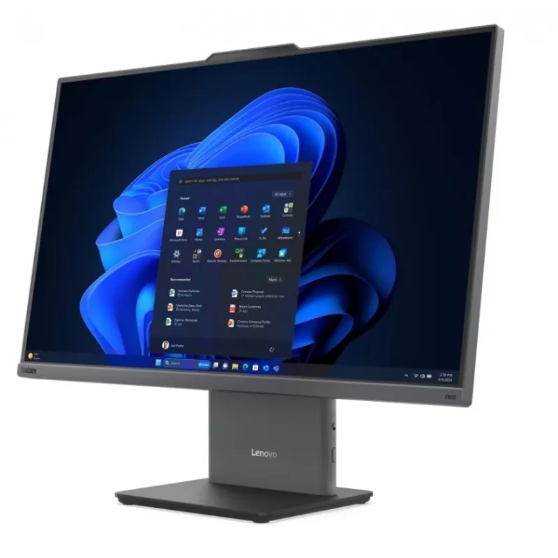 Lenovo ThinkCentre neo 50a G5 27 collu All-in-One dators Intel Core 7 256V 16GB 512GB SSD Windows 11 Pro Luna Grey
