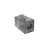 DIGITUS Keystone modulis Cat. 6A, ekranēts, bez instrumentiem, RJ45, sudraba