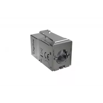 DIGITUS Keystone modulis Cat. 6A, ekranēts, bez instrumentiem, RJ45, sudraba