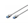 DIGITUS Ecoline Cat5e UTP Patch Cable RJ-45 līdz RJ-45, 0,5 m, pelēks, LSZH, Snagless, Gigabit Ethernet