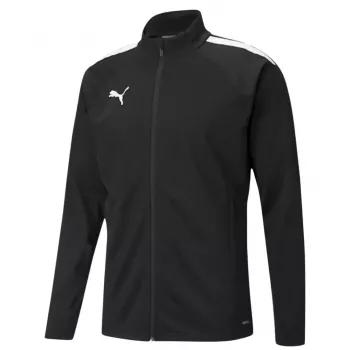 Puma teamLIGA Training vīriešu garās piedurknes ar ceturtdaļas rāvējslēdzēju tops, melns, XL