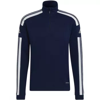 adidas Squadra 21 treniņu tops Navy Blue HC6283 2XL vīriešu pārstrādāts poliesters AEROREADY Quarter-Zip