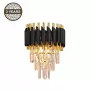 WALL LANNA 2200091-W 2XE14 BL sienas lampa, 2x E14, matēti melna