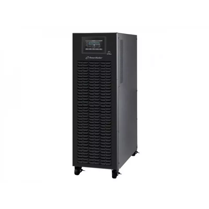PowerWalker VFI 15K CPG PF1 3/3 BE - 15kVA Online Double-Conversion UPS, Tower, 3-Phase, Pure Sine Wave, LCD, USB/RS-232, SNMP Slot