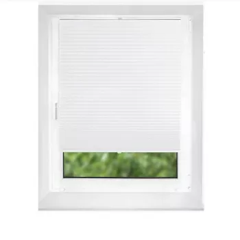 Pearl 100x170 baltas plisē žalūzijas ar termopārklājumu