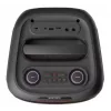 Denver BPS-270 pārnēsājamā ballīšu skaļrunis ar Bluetooth, 400W PMPO, LED gaismas efektiem, karaoke, FM radio, USB/SD/AUX, mikrofona ieeju, melns