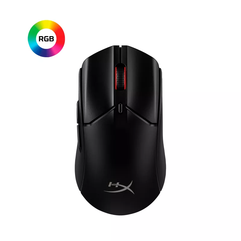 HyperX Pulsefire Haste 2 bezvadu spēļu pele - melna