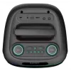 DENVER BPS-170 400W Bluetooth Party Speaker ar RGB gaismām, TWS, karaoke, FM radio, USB/SD/AUX/Mic ieejām