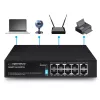Esperanza 10 portu PoE+ komutators 10/100/1000 120W MATRIX ENS108