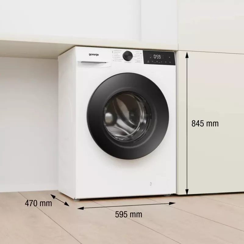 Gorenje WDG2PS954A1D2/PL veļas mazgājamā-žāvējamā mašīna, 9 kg mazgāšana / 6 kg žāvēšana, 1400 RPM, A energoklase, balta