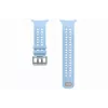 Samsung Marine Band Galaxy Watch Ultra 2/Ultra, zils, S/M, fluoroelastomērs