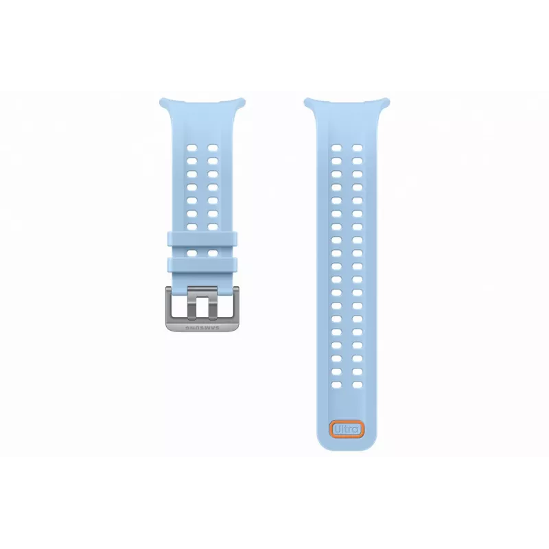 Samsung Marine Band Galaxy Watch Ultra 2/Ultra, zils, S/M, fluoroelastomērs