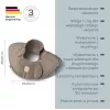 Beurer HK 165 Huggy apsildāms spilvens Smokey Taupe