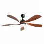 Extralink Grand Walnut 52 viedais WiFi griestu ventilators, 132 cm, valrieksts, lietotnes vadība