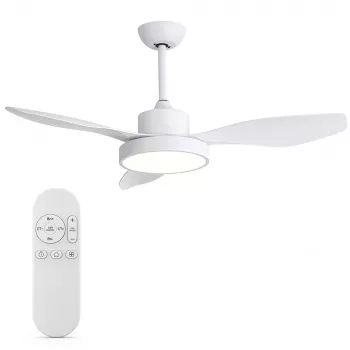 Extralink Aero Breeze 47 viedais WiFi griestu ventilators, balts, vadība no lietotnes, 119 cm