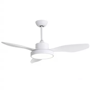 Extralink Aero Breeze 47 viedais WiFi griestu ventilators, balts, vadība no lietotnes, 119 cm