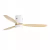 Extralink Nature Flow 52 viedie WiFi griestu ventilators ar koka lāpstiņām, līdzstrāvas motoru, LED apgaismojumu, lietotnes vadību, 132 cm