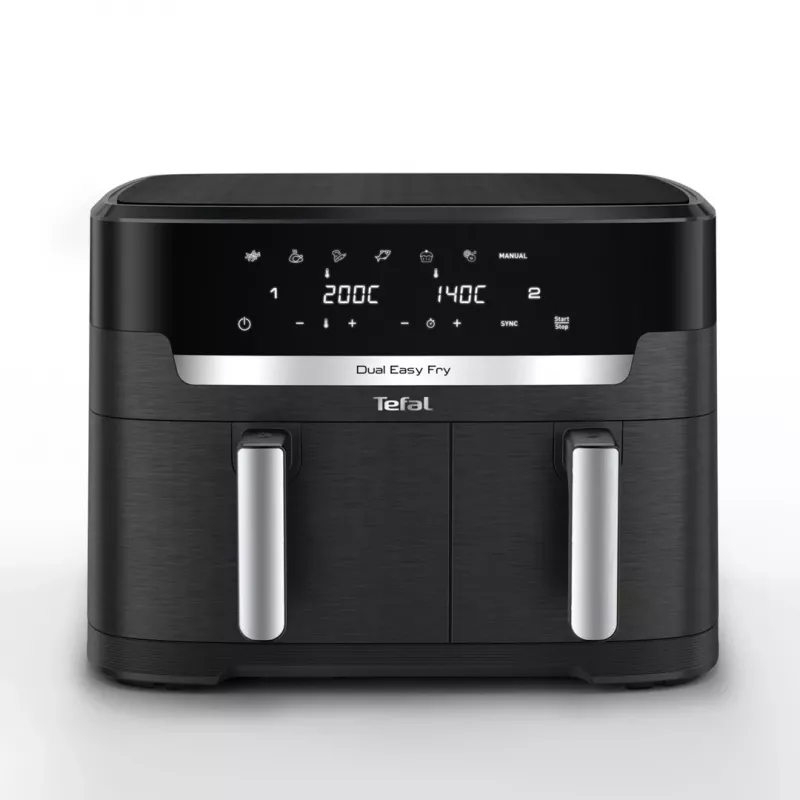 Tefal ActiFry Dual Motion gaisa fritieris EY9428E 1.7kg Melns