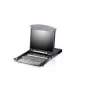 ATEN KL1508AiM F 17 collu LCD IP KVM slēdzis - 8 portu statīva konsolē ar attālo piekļuvi